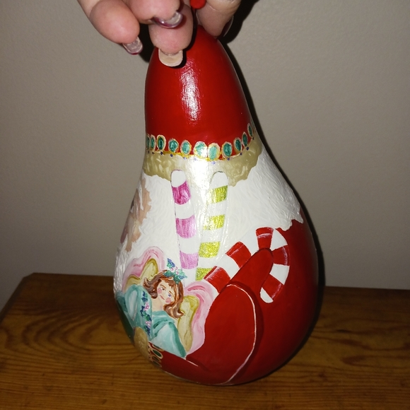 Beautiful decorative Christmas gourd - Picture 4 of 5
